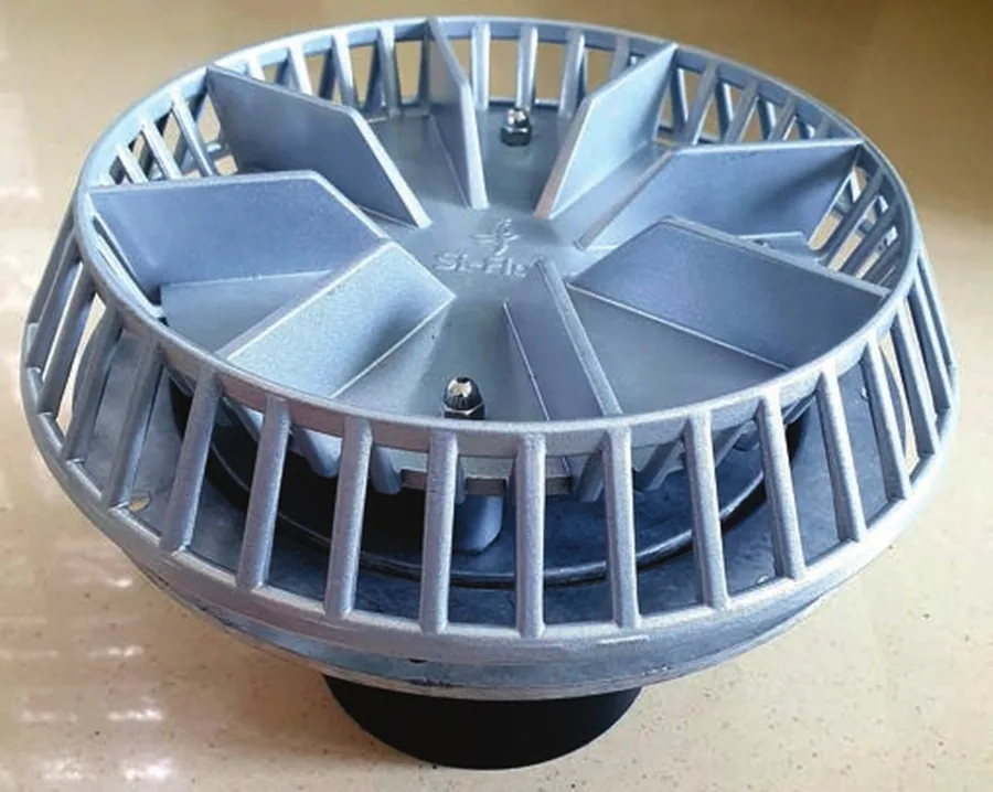 AL-HD-03 alloy body siphonic outlet for HDPE